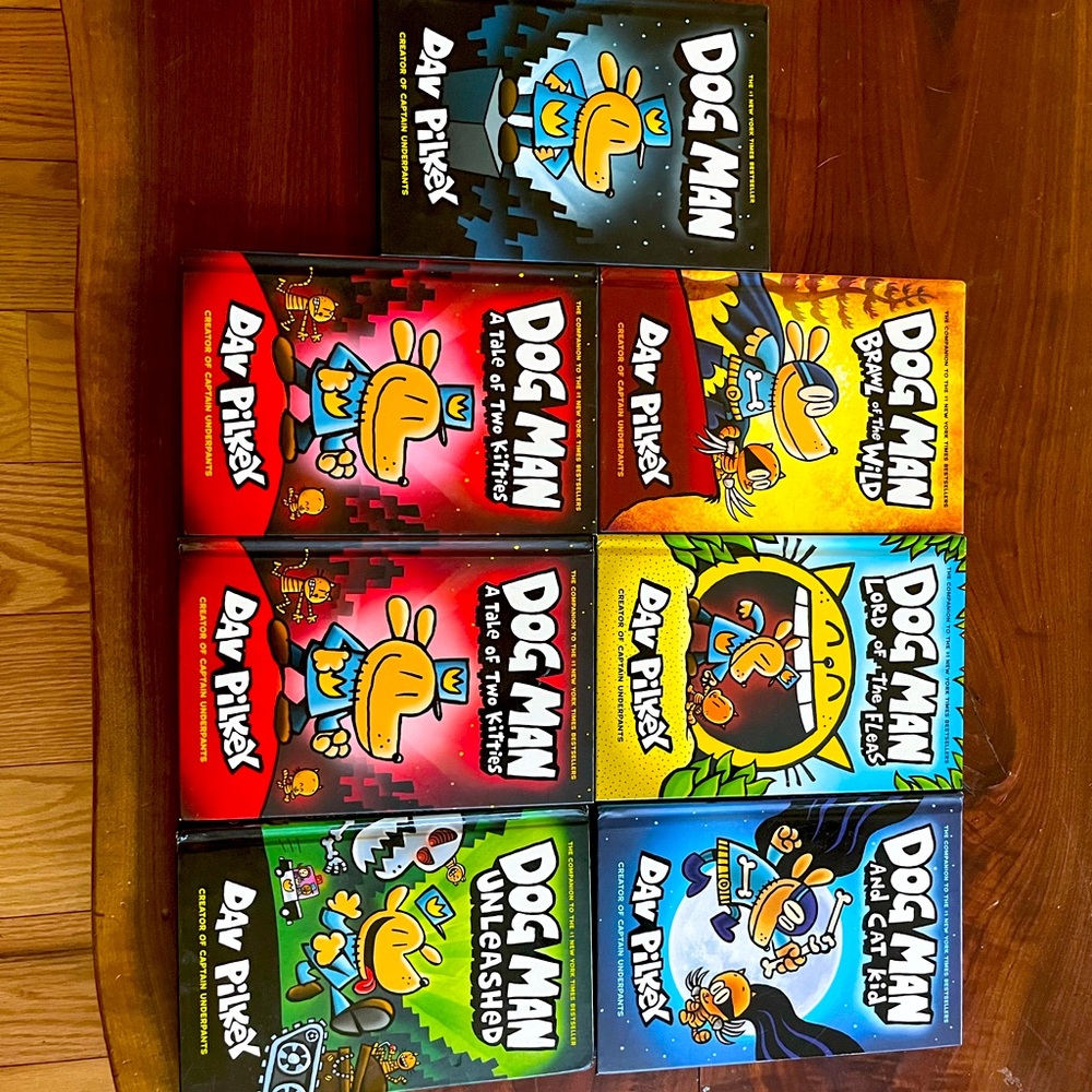 Dog Man Book series (7 books)